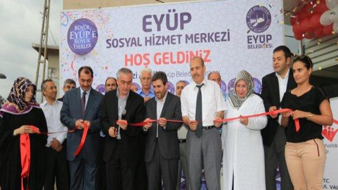 Eyüp Sosyal Hizmet Merkezi Alibeyköy’de Açıldı