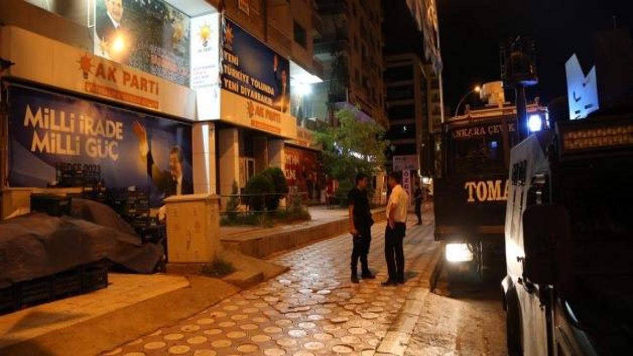Diyarbakır'da AK Parti binası yakınına ses bombası