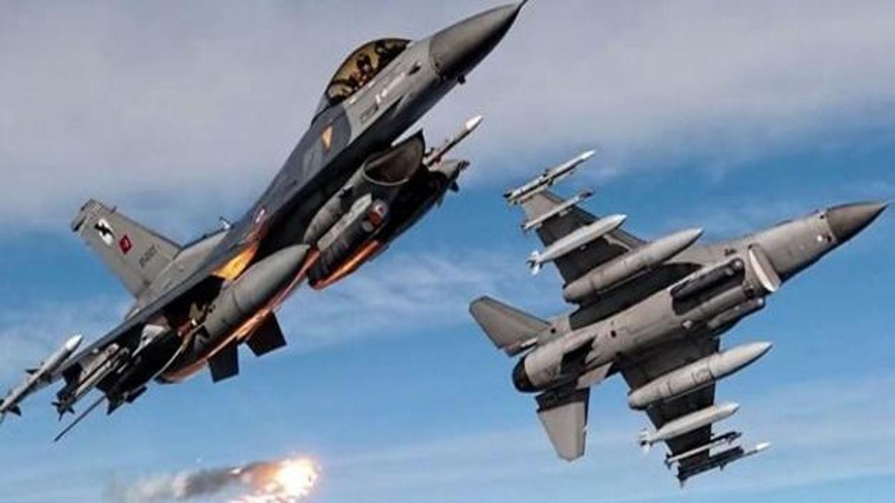 F-16 savaş uçaklarımız yine havalandı