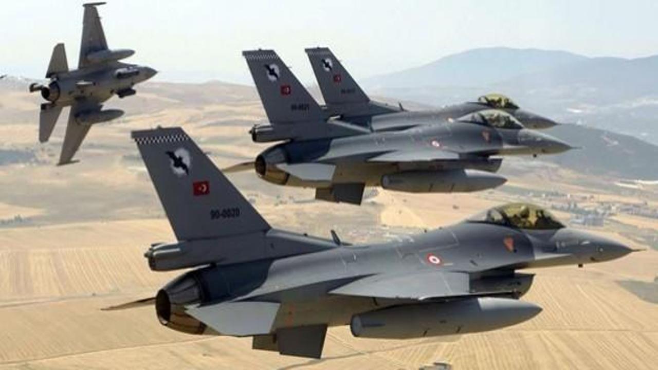 F-16'lar vur emriyle havalandı