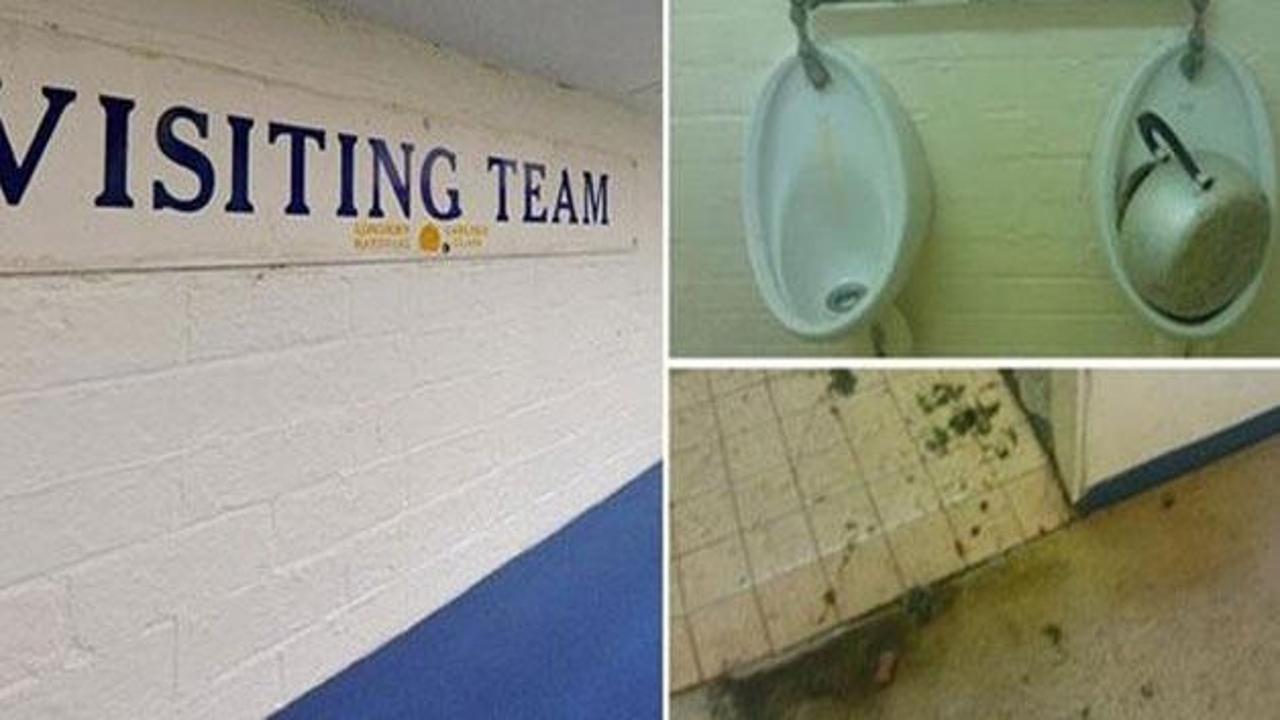 FA Cup maçında tuvalet skandalı!