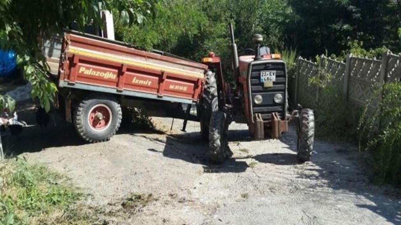 Kırklareli'nde traktörün altında kalan kişi öldü