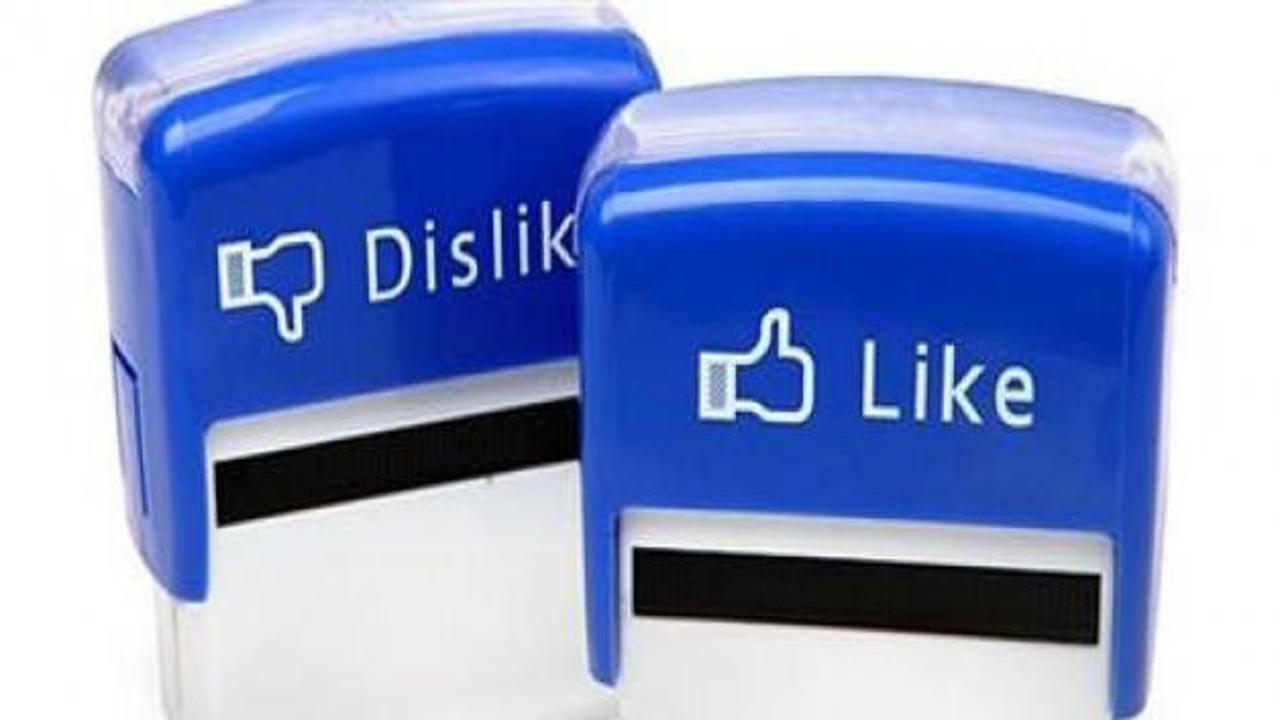 Facebook'ta Like var da Dislike neden yok