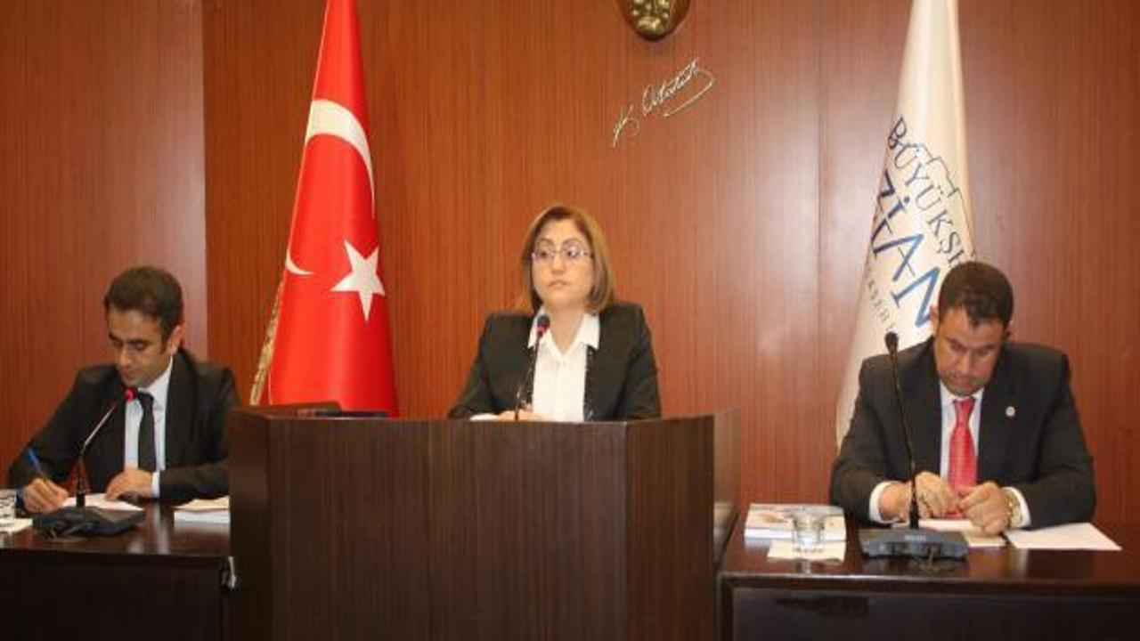 Fatma Şahin ilk kez başkanlık yaptı