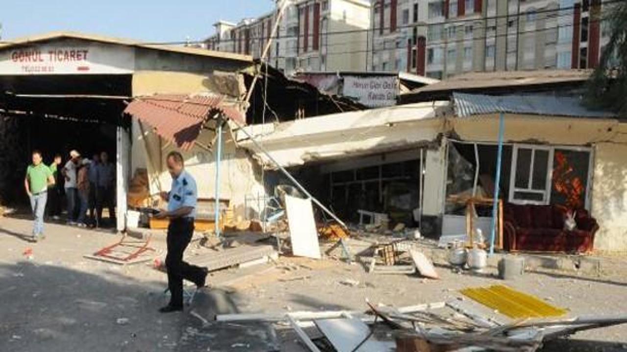Feci patlamada ortalık savaş alanına d&ouml;nd&uuml;