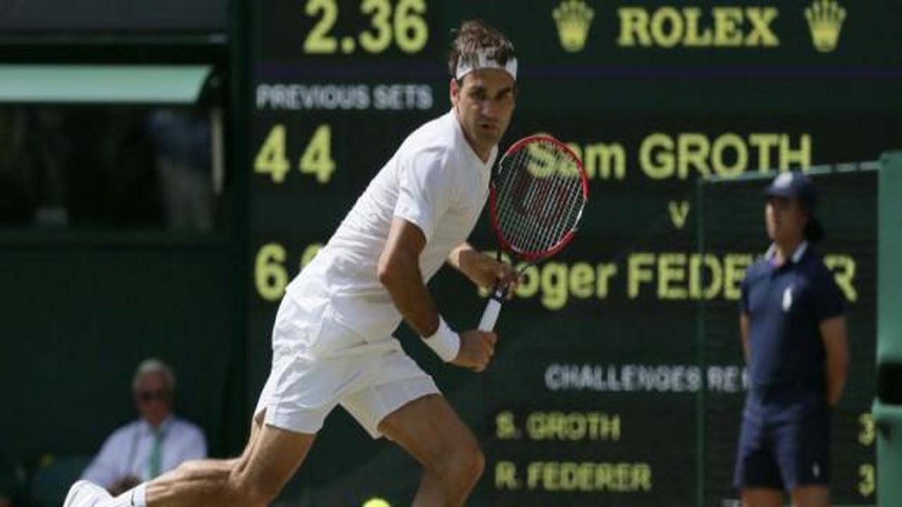 Federer 'devam', Kvitova 'tamam' dedi