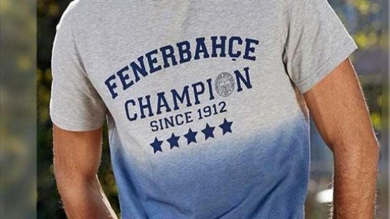 Fenerbahçe tişörtlerinde tarihi hata