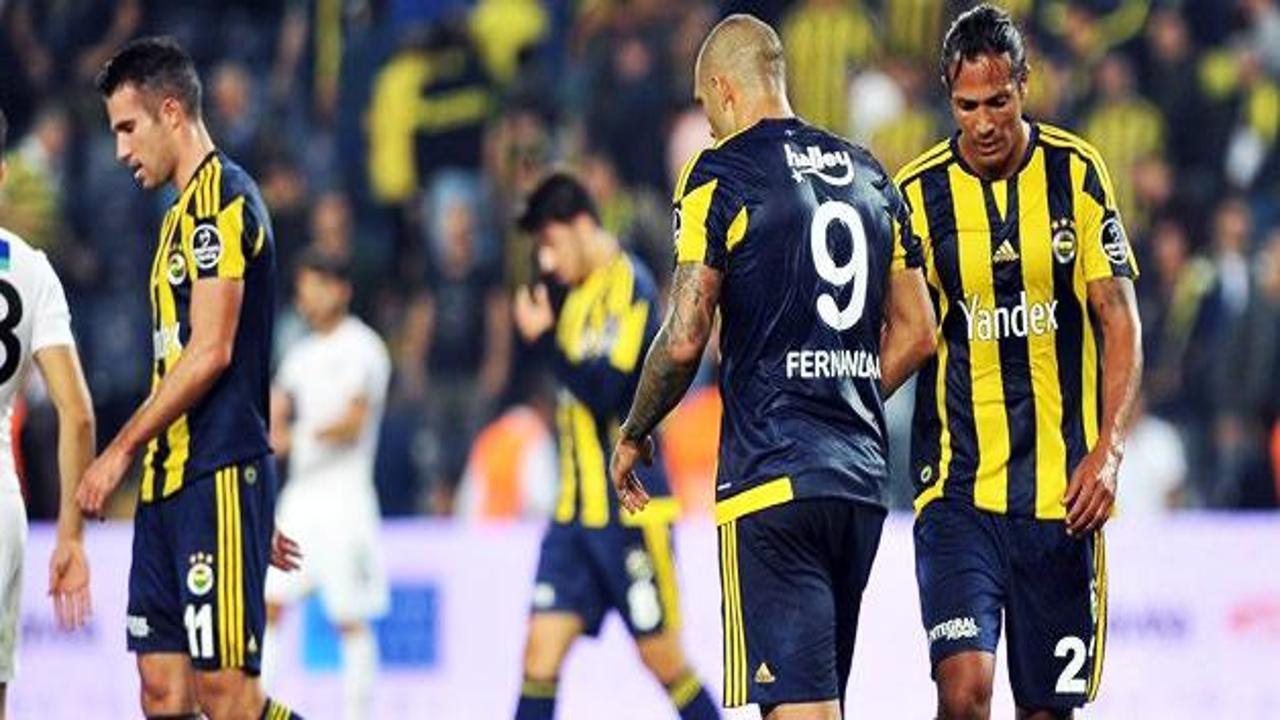 Fenerbahçe'de korkutan tablo