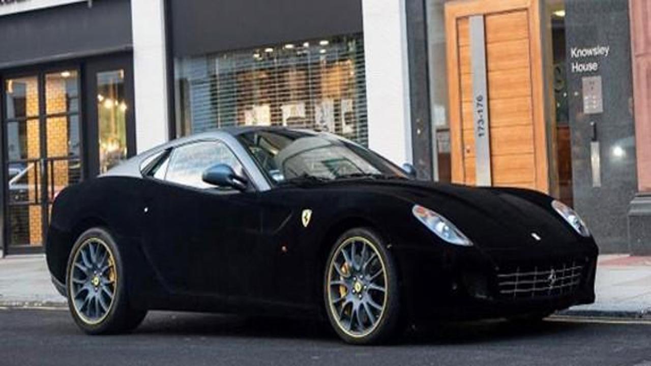 Ferrari'sine öyle bir şey yaptı ki...