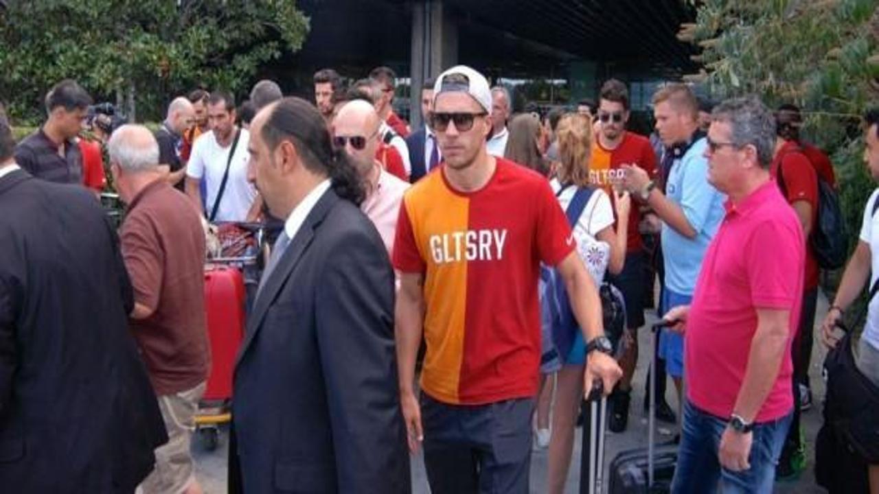 Galatasaray Madrid'e ulaştı!