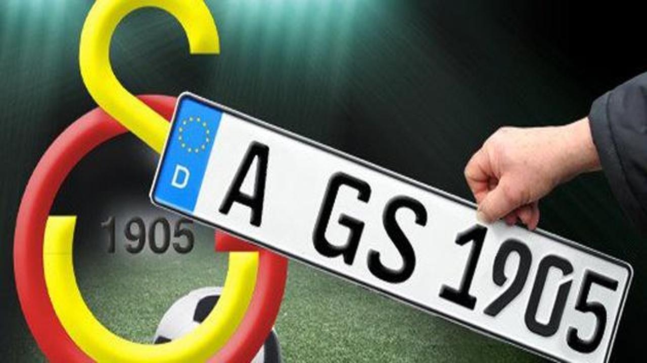 Galatasaray plakası mahkemelik etti!