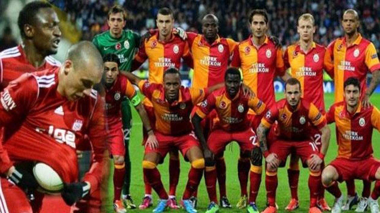 Galatasaray Sivasspor'a kilitlendi!