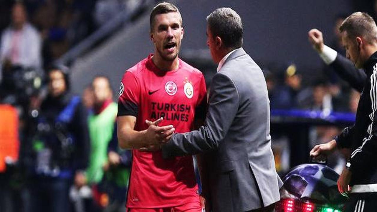 Galatasaray'da bir devrin sonu! Podolski...