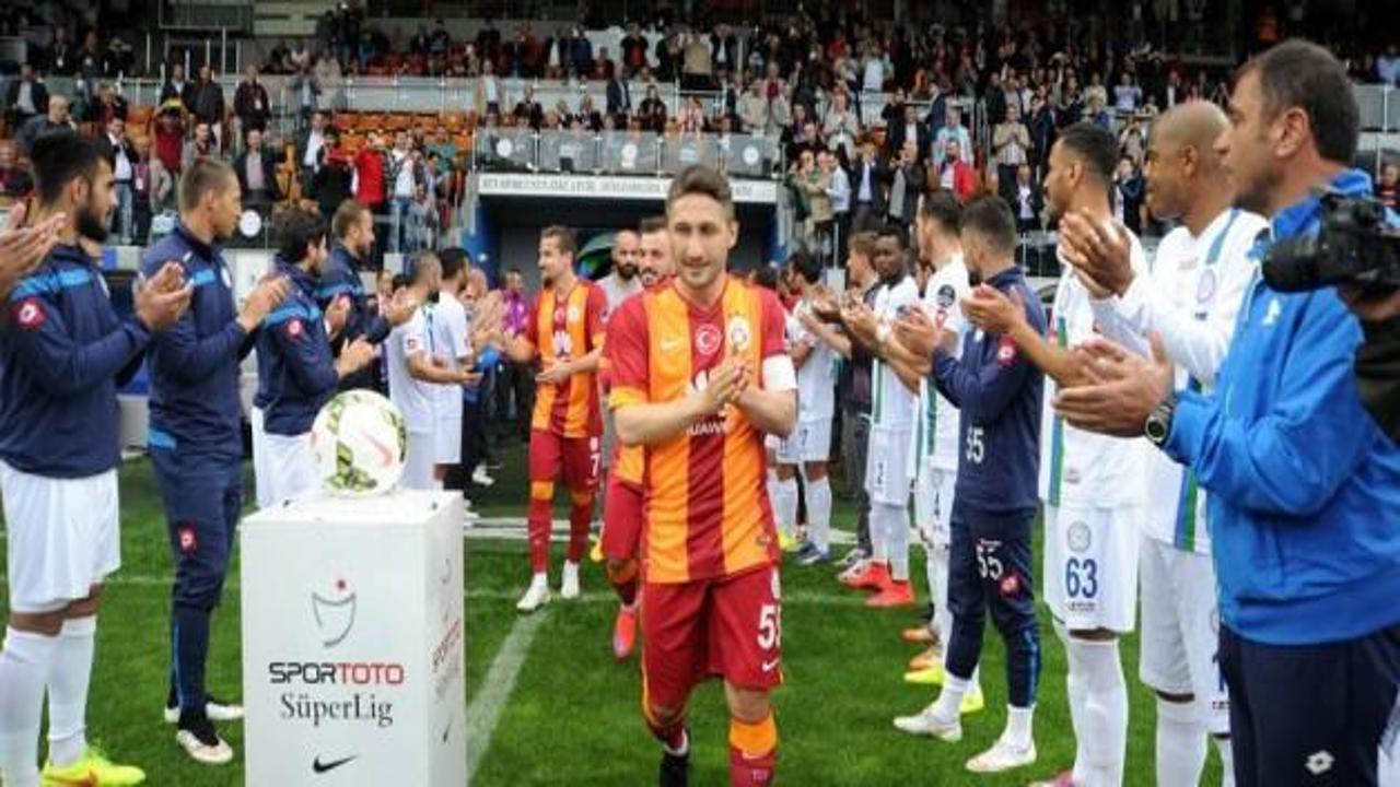 Galatasaray'dan Çaykur Rizespor'a teşekkür