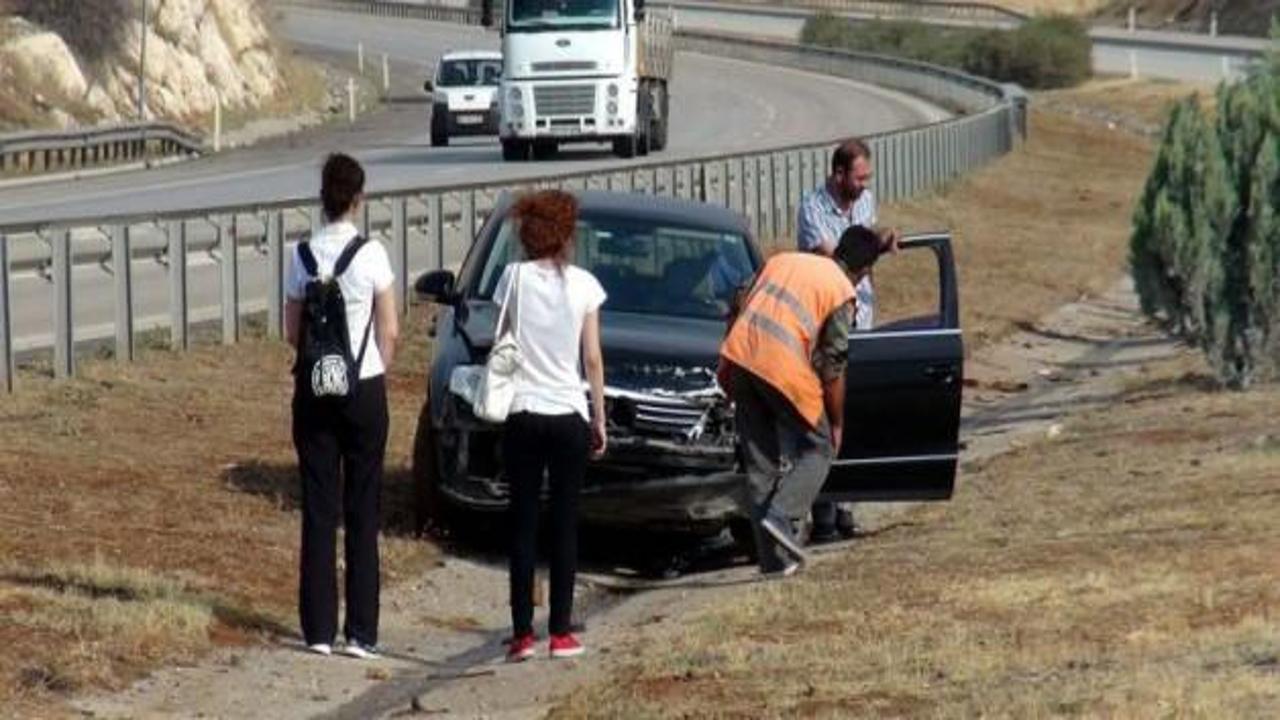 Gaziantep'te iki kaza: 5 yaralı