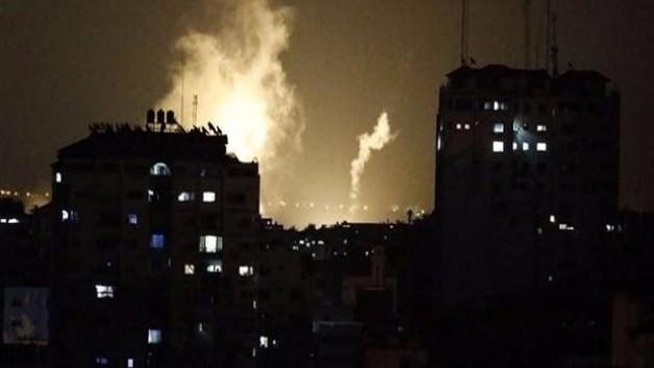 Gazze'de korkutan patlama