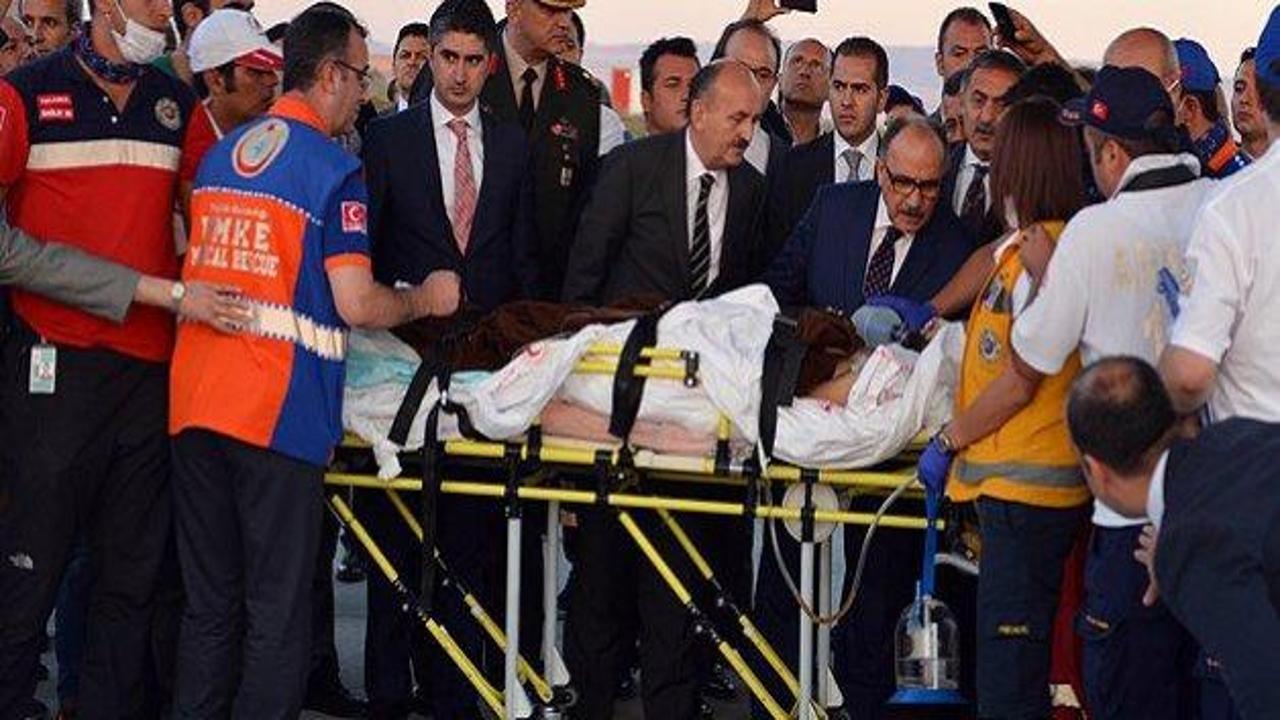 Gazzeli yaralılar Türkiye’ye getirildi