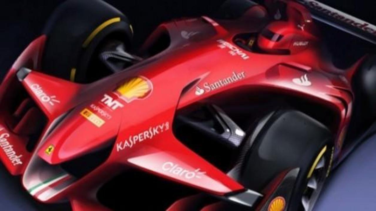 Geleceğin F1 aracı tanıtıldı