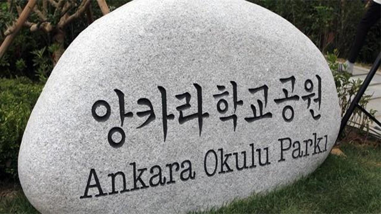 G.Kore'de bir parka ‘Ankara Okulu' ismi verildi