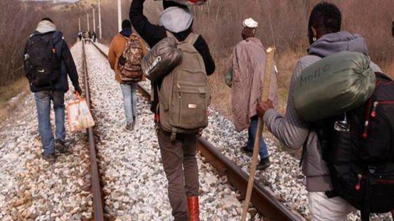 Göçmenlere tren çarptı: 14 ölü