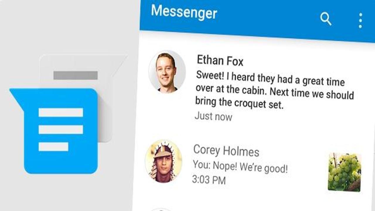 Google 'Messenger' uygulamasını yayınladı