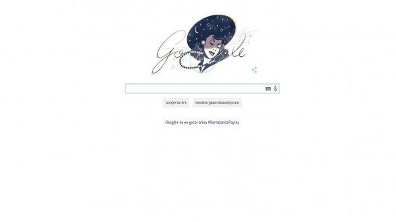 Google'dan Safiye Ayla için özel doodle