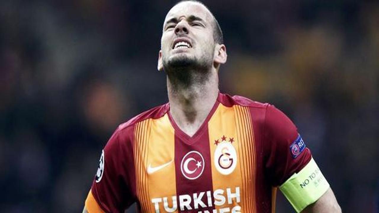 G.Saray'dan açıklama: Sneijder Ocak ayında...