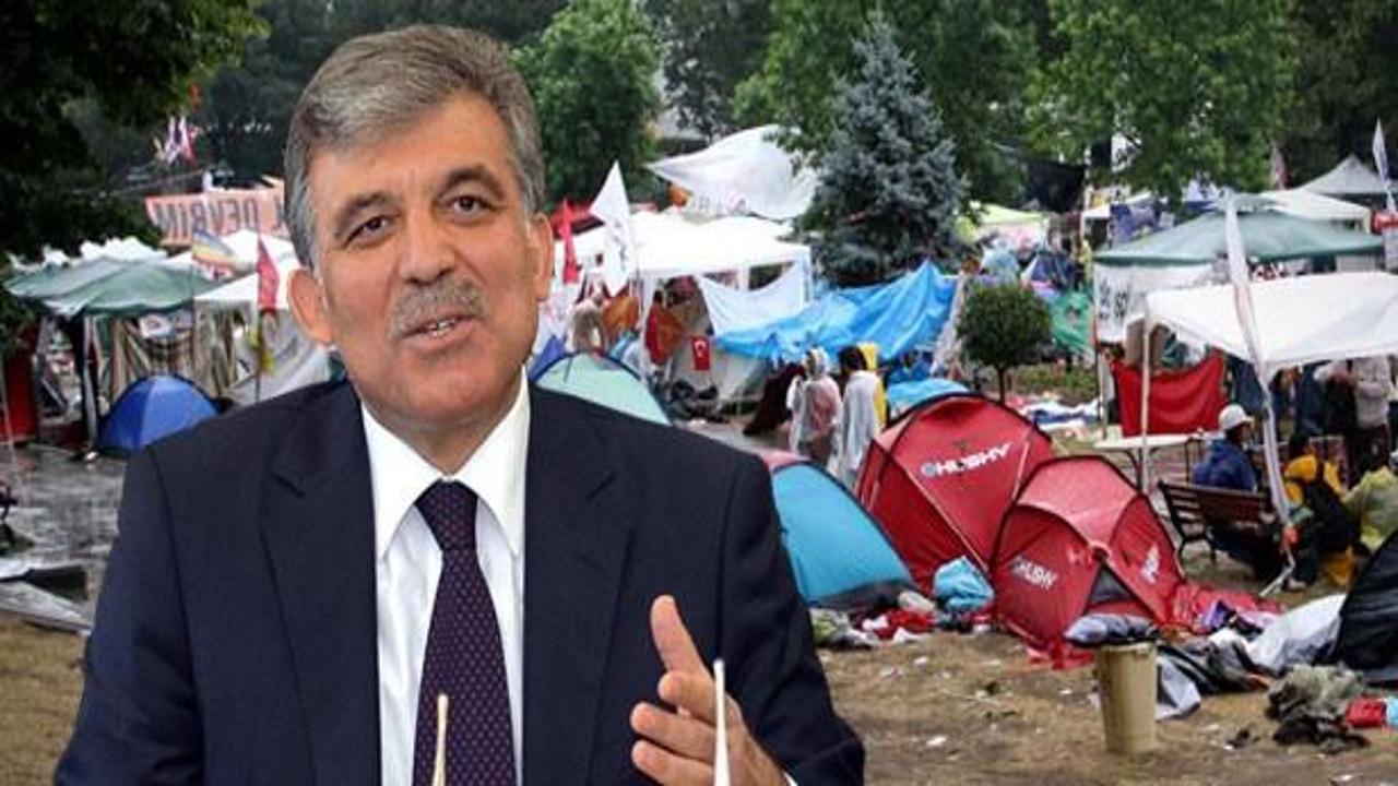 Gül: Artık herkes evine dönmeli