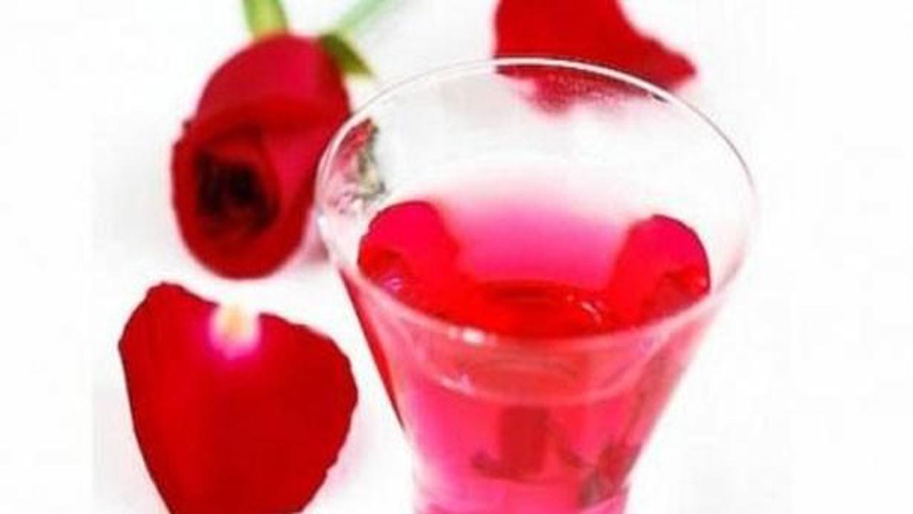 Gül suyu artık içilebilecek