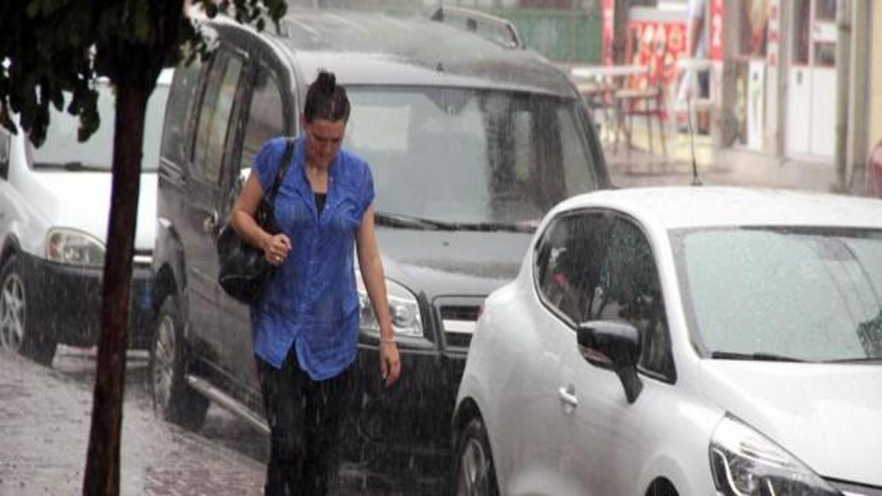 Hafta sonu için Bursa'ya yağmur sürprizi