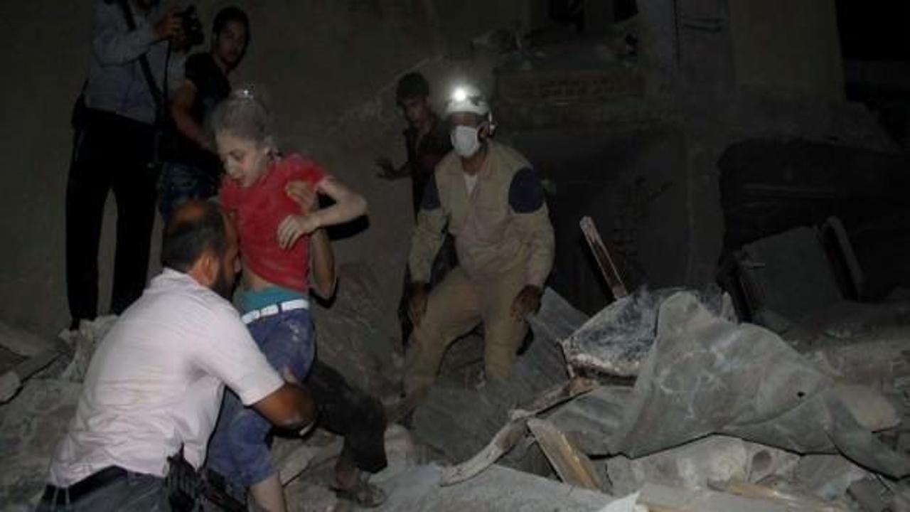 Halep'te varil bombalı saldırı
