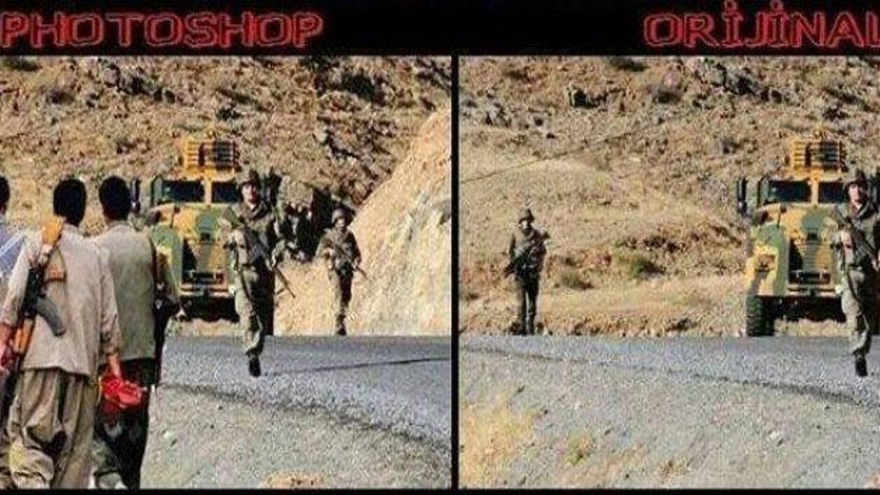 Halk TV'de Türk askerine photoshoplu iftira