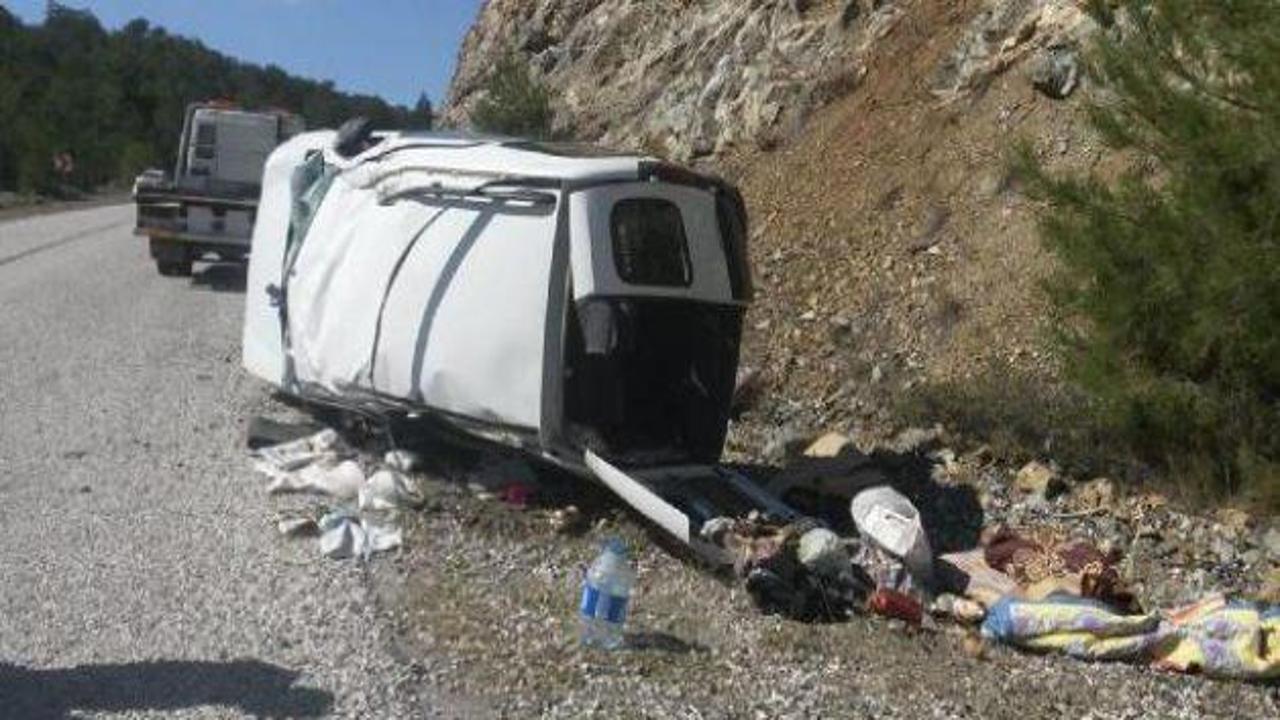 Harmancık'ta kaza: 8 yaralı