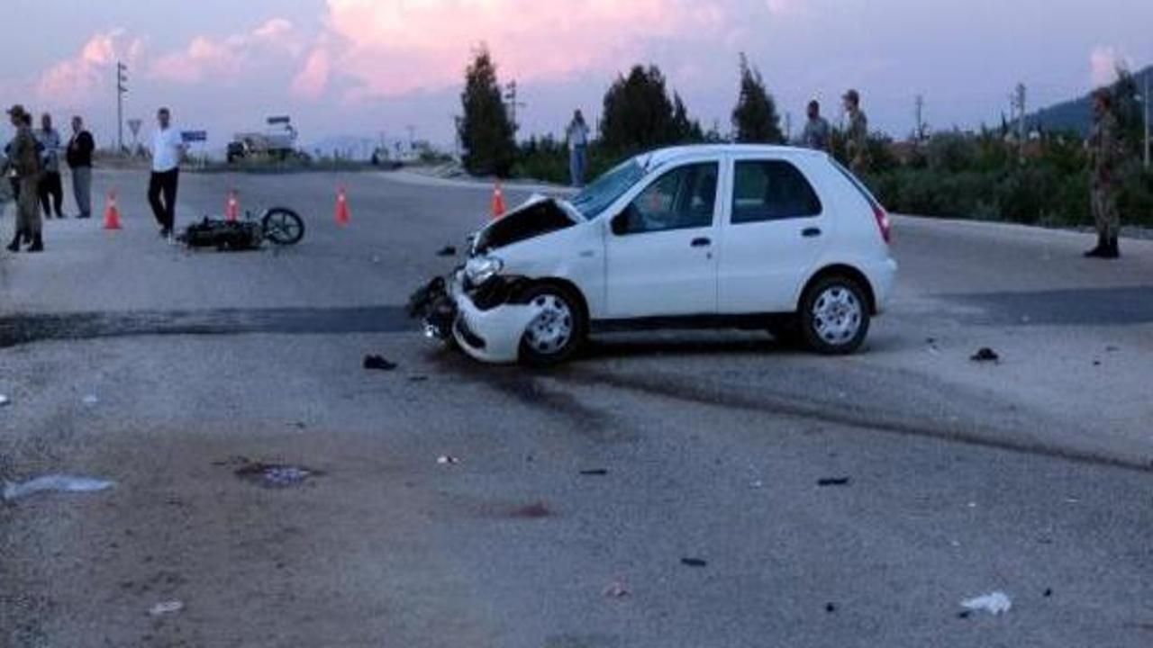 Hassa'da trafik kazası 2 ölü