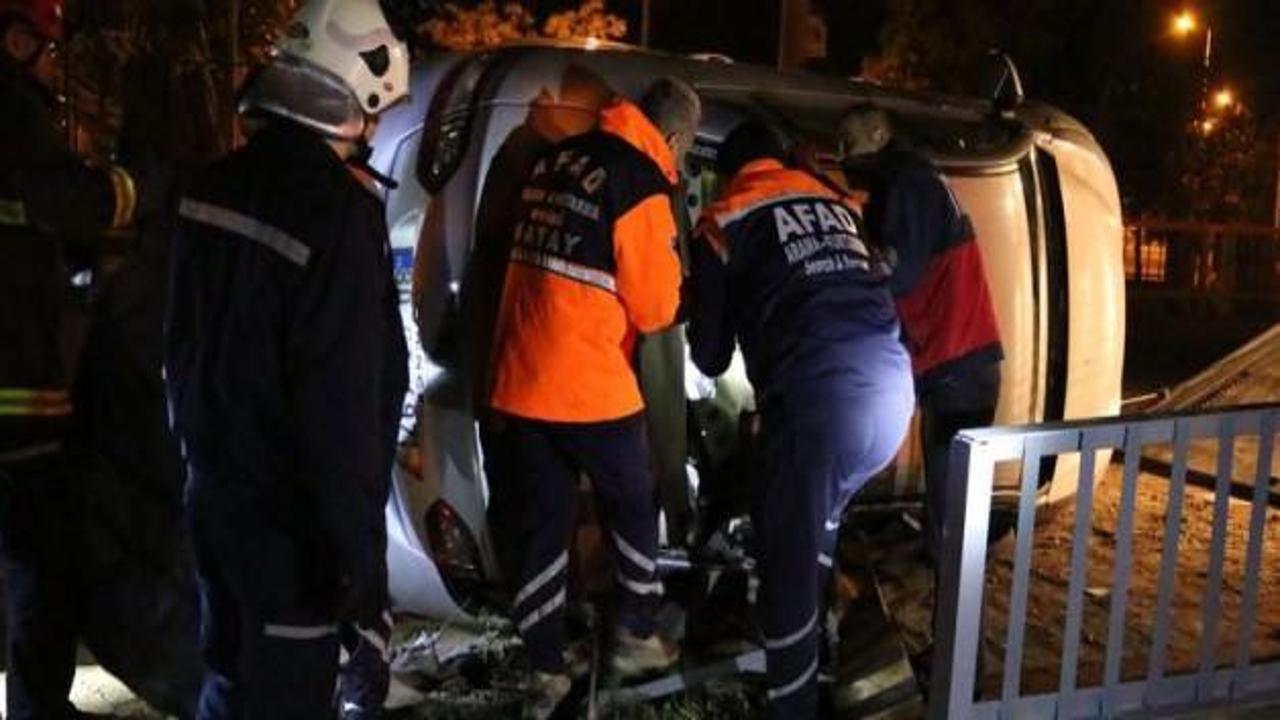 Hatay'da feci kaza: 1 ölü, 4 yaralı!