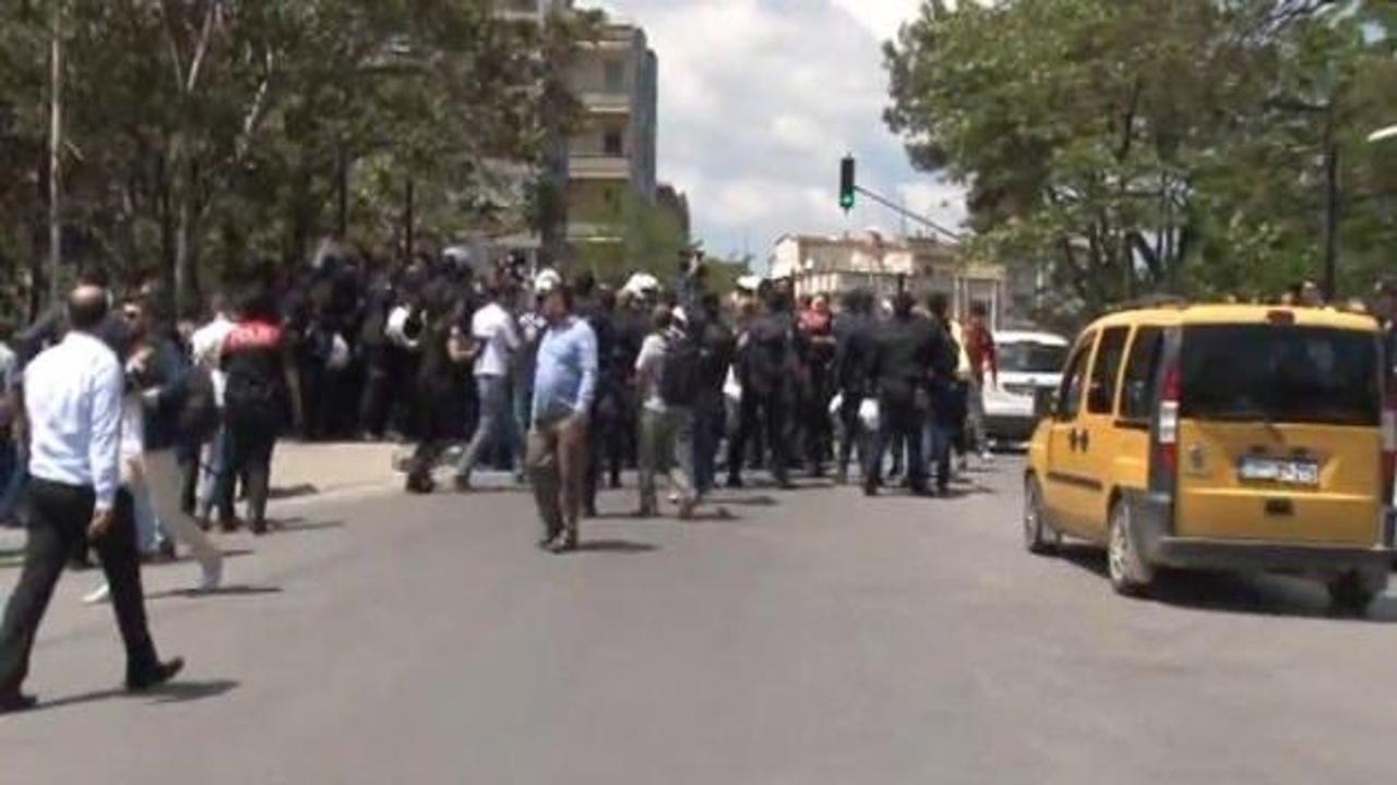 HDP mitinginin ardından olaylar çıktı