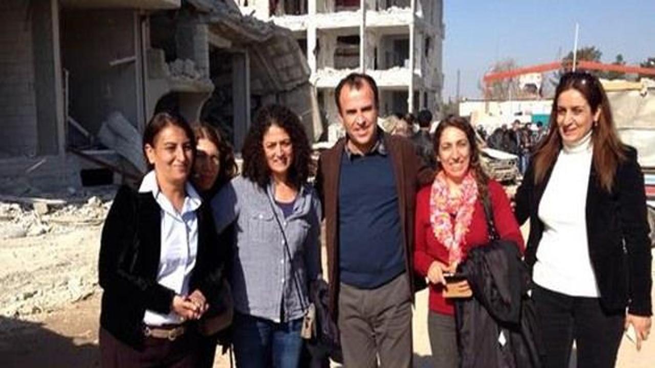 HDP'li vekillerden Kobani hamlesi