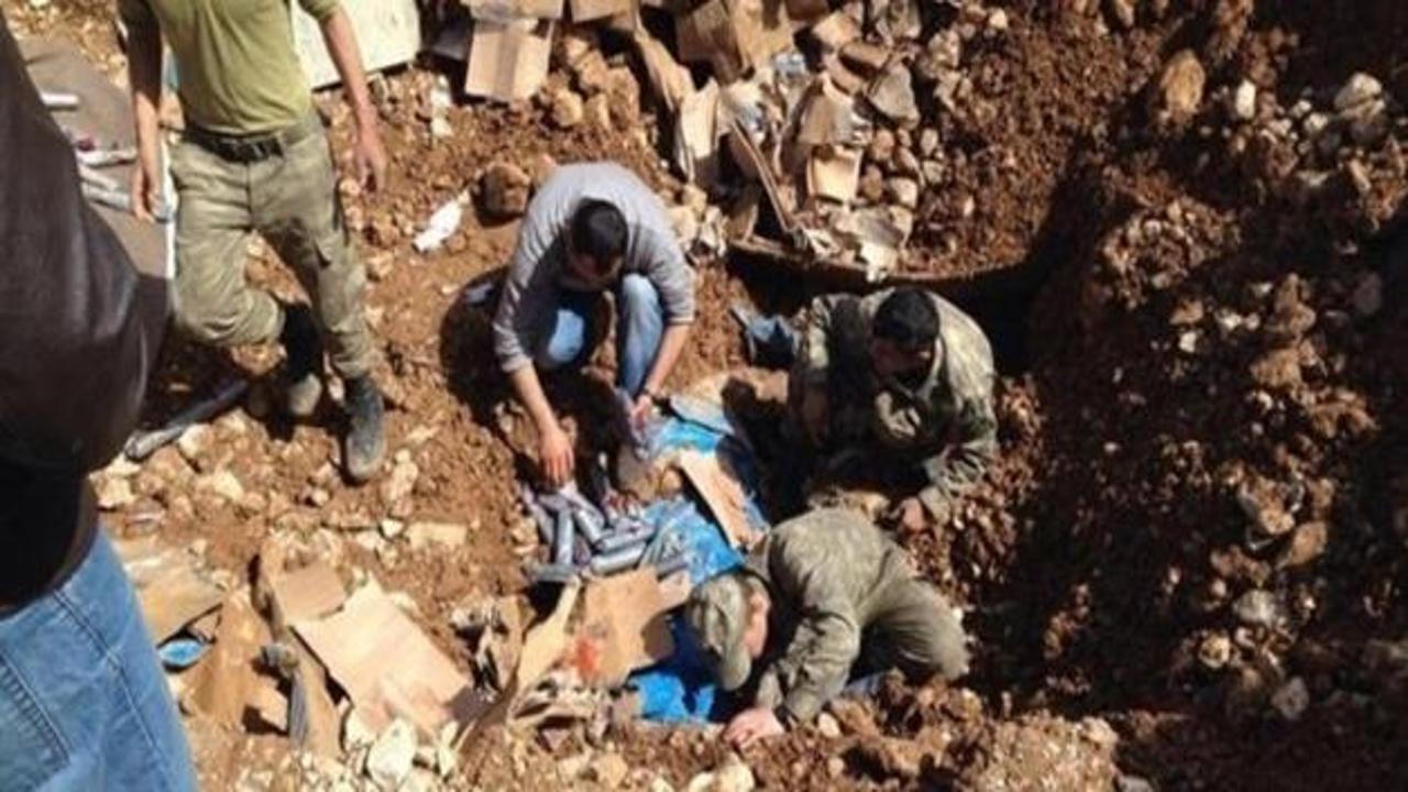 HES inşaatından bin 316 kilo dinamit çıktı!