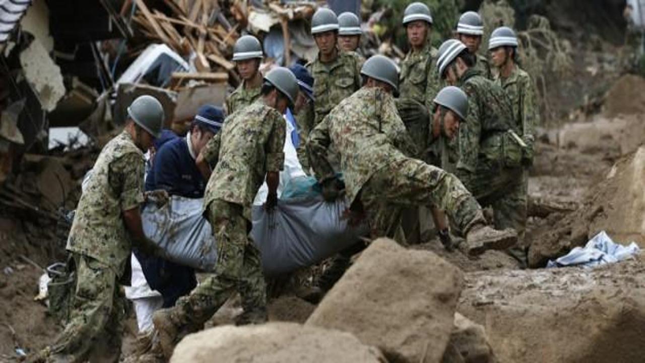 Hiroşima'da toprak kayması: 27 ölü