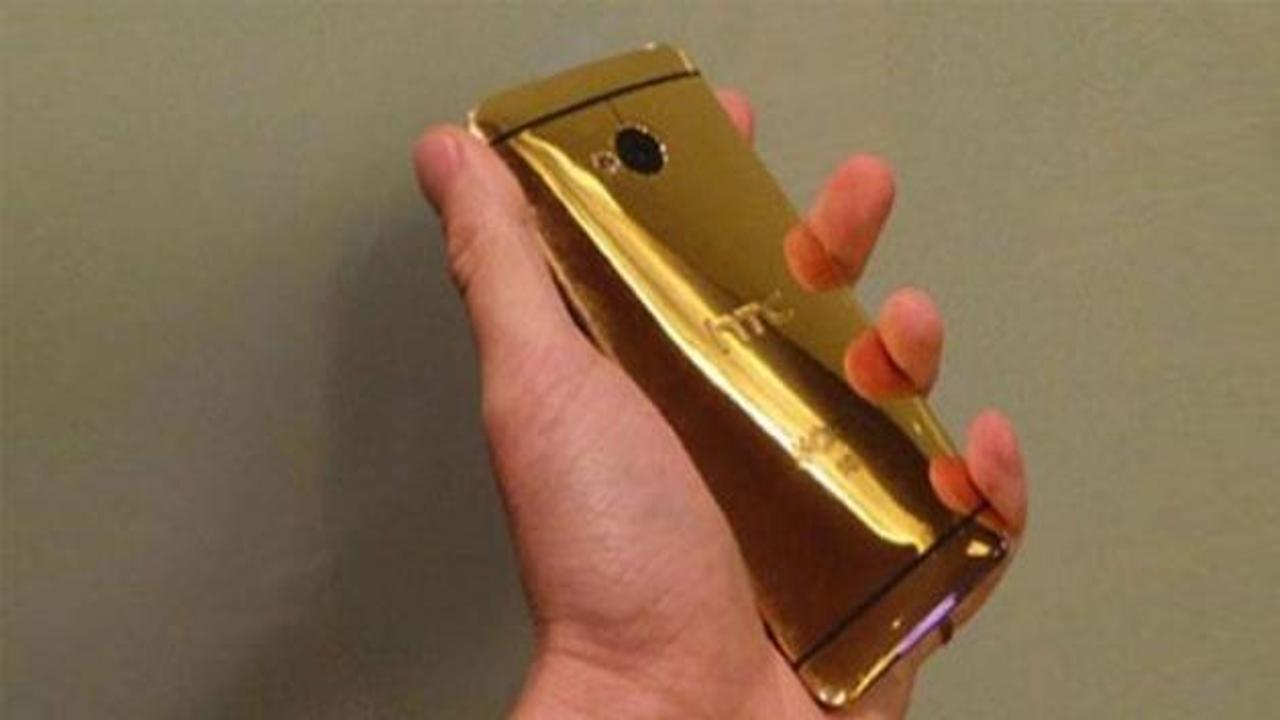HTC 24 ayar altın kaplama telefon üretti