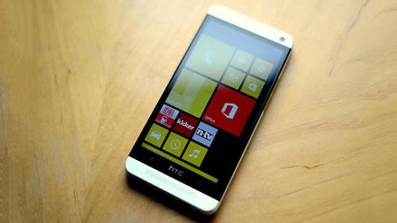 HTC One M8′in Windows Phone modeli geliyor