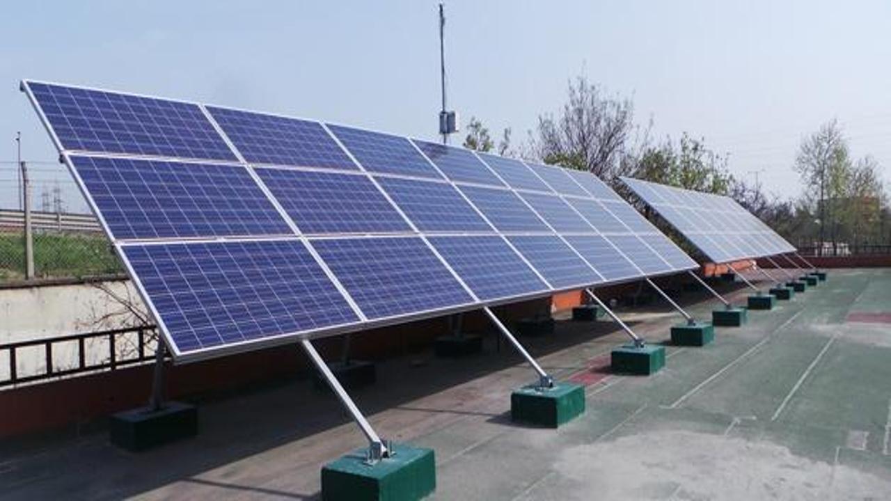 İETT güneş enerjili elektrik üretim tesisini kurdu