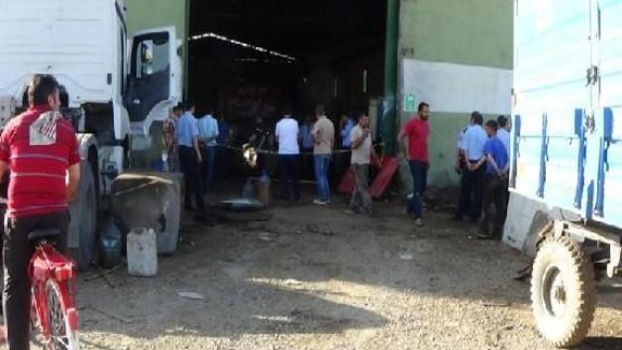Iğdır'da sanayi sitesinde patlama: 2 yaralı