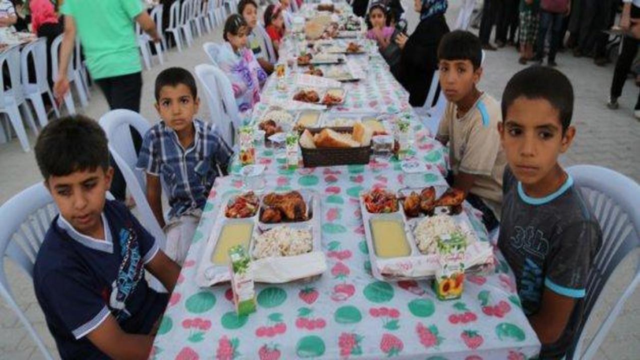 İHH'dan 450 kimsesiz çocuğa iftar
