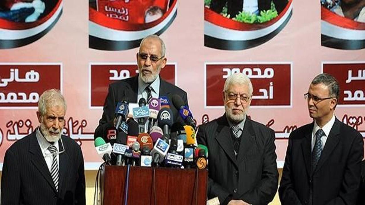 Müslüman Kardeşler liderleri tutuklanıyor