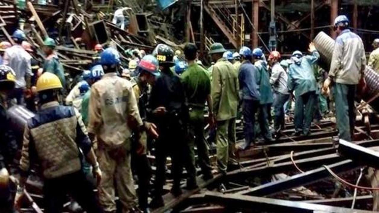 Vietnam'da inşaat iskelesi çöktü: 14 ölü