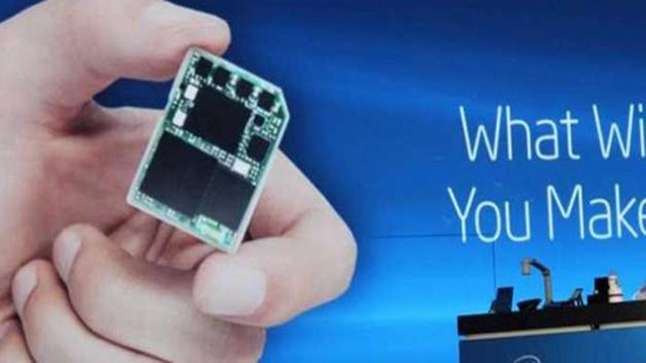 Intel'den SD kart boyutunda mini bilgisayar