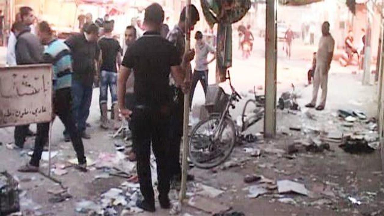 Türkmen bölgesine bombalı saldırı