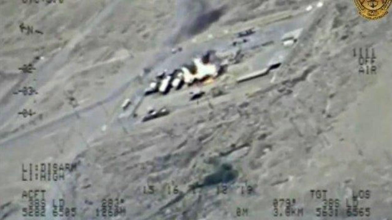 IŞİD militanları böyle bombalandı