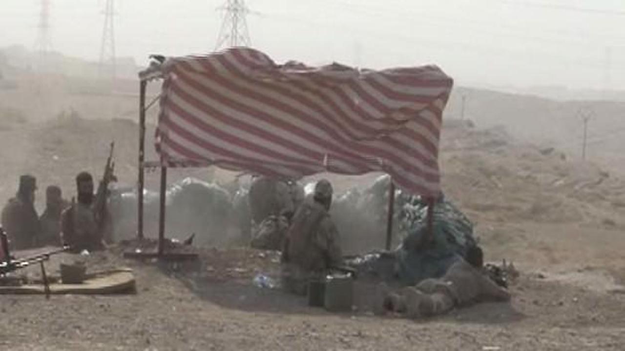 IŞİD'e operasyon anı kamerada